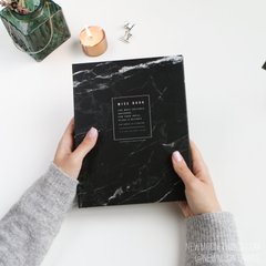 Wise book "Black marble" на 6 кілець /art700-6