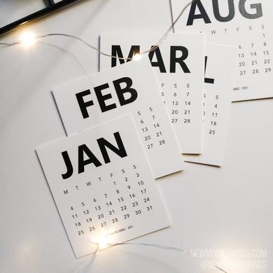 🇺🇦 Календарь 2024/ 8 месяцев на отдельных карточках