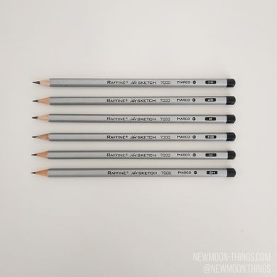 Набор простых карандашей "MARCO 6 шт"  /artR57