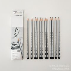 Набор простых карандашей "MARCO 12 шт" /artR58