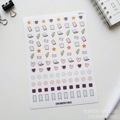 Наліпки "Stickers" /art521, На білому