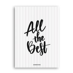 Листівка "All the best" /art1115