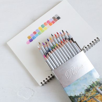 Кольорові олівці "Акварельні 24 кольори" /artR52