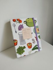 Cook Book для рецептов на 6 колец "Basil" / art 722-6