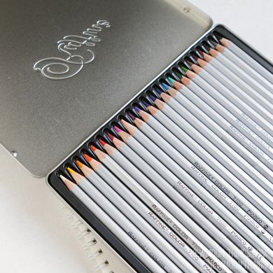 Цветные карандаши "Классика 24 цвета" в метал. пенале /artR53