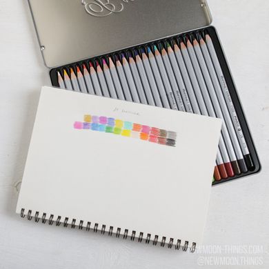 Цветные карандаши "Классика 24 цвета" в метал. пенале /artR53