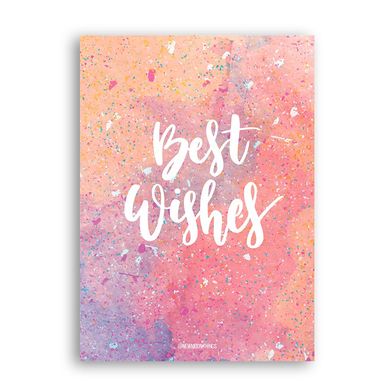 Листівка "Best wishes" /art1117