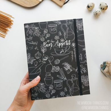 Cook Book для рецептів на 2 кільця / art 710-2