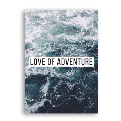 Листівка "Love of adventure (sea)" /art1120